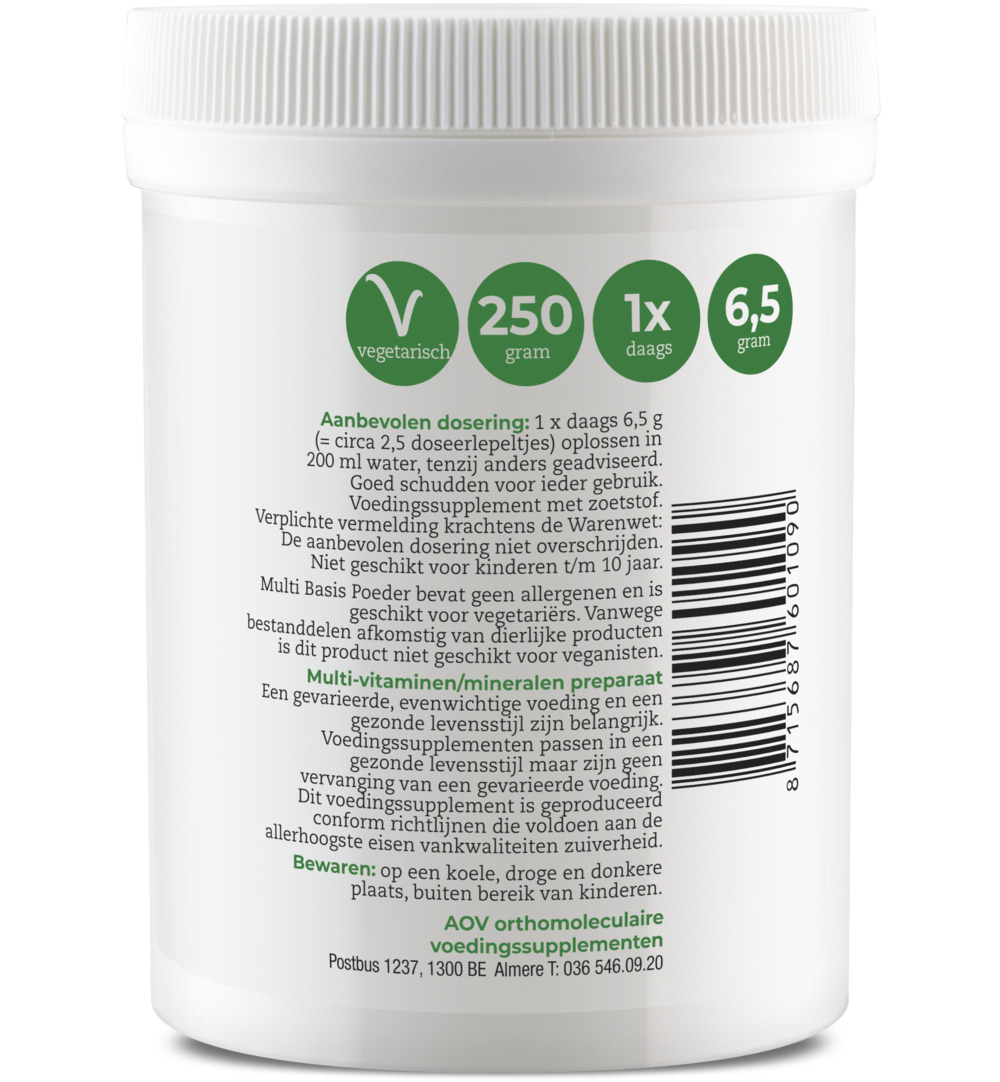AOV 109 Multi basis poeder (250 gr)
