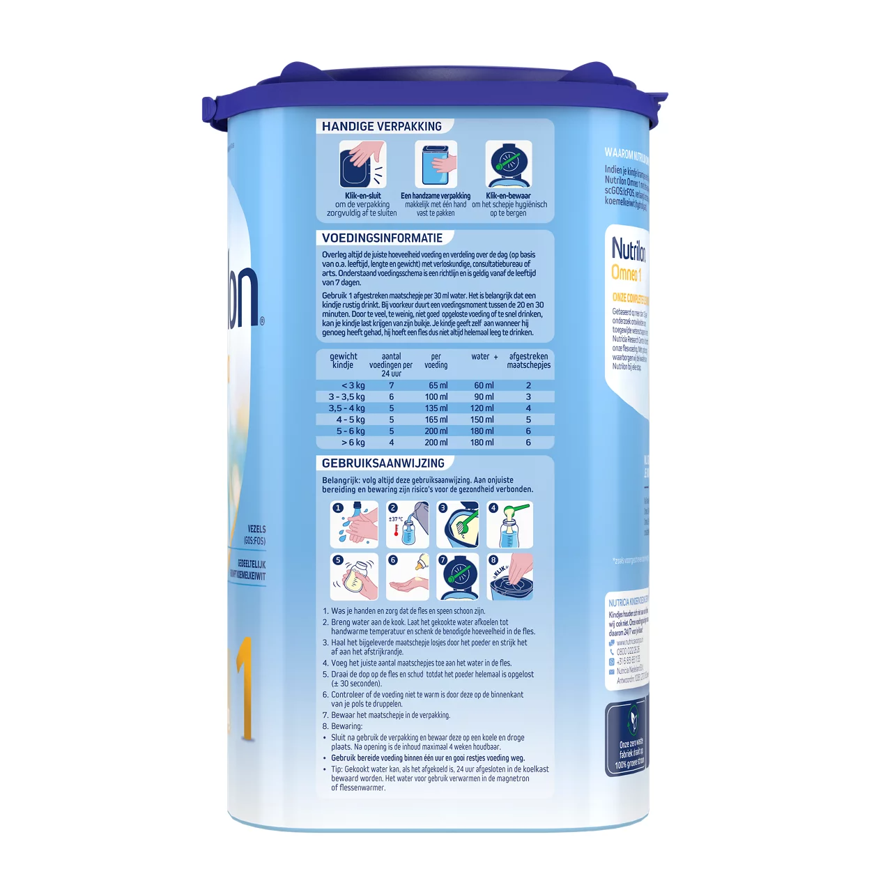 Nutrilon Omneo-comfort 1 (800 gr) - image 3