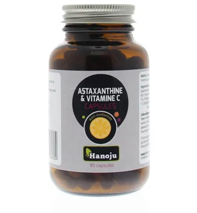 Hanoju Astaxanthine & vitamine C (90 capsules)