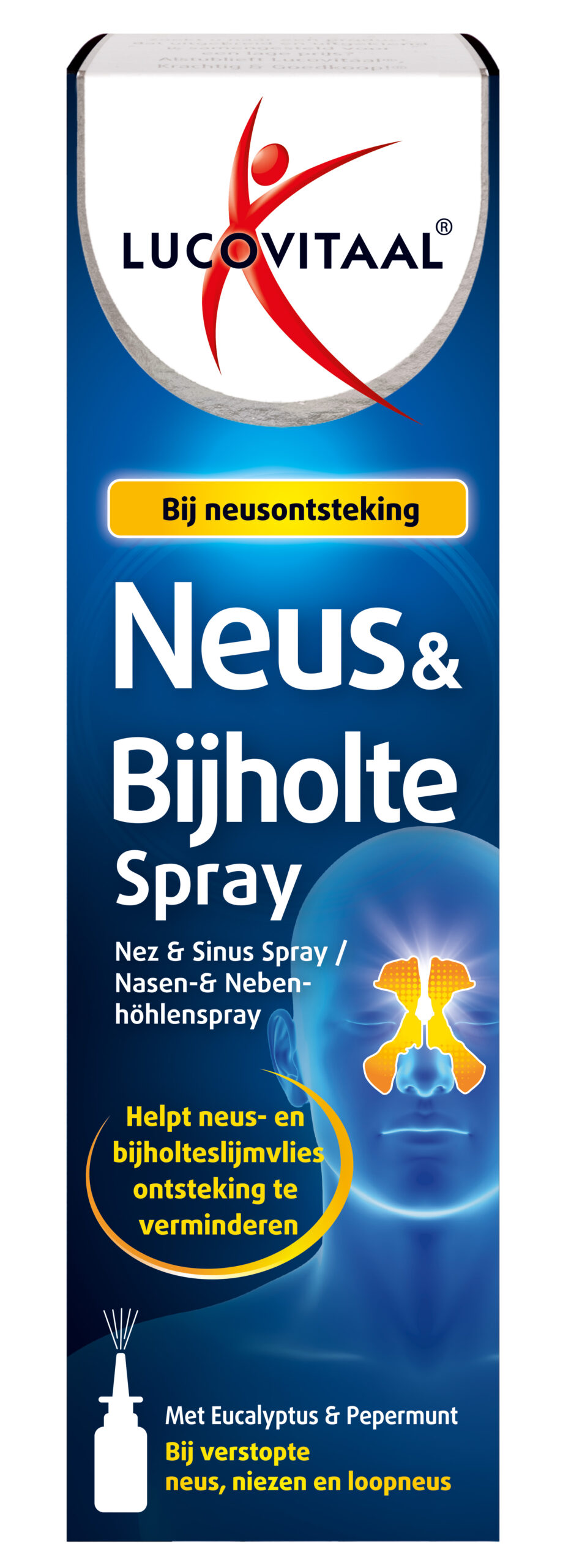 Lucovitaal Neus & Bijholte Spray (10 ml)