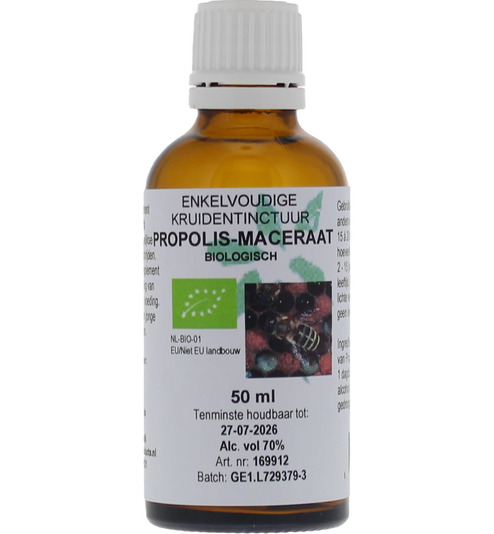 De Cruydhof Propolis maceraat tinctuur bio (50 ml)