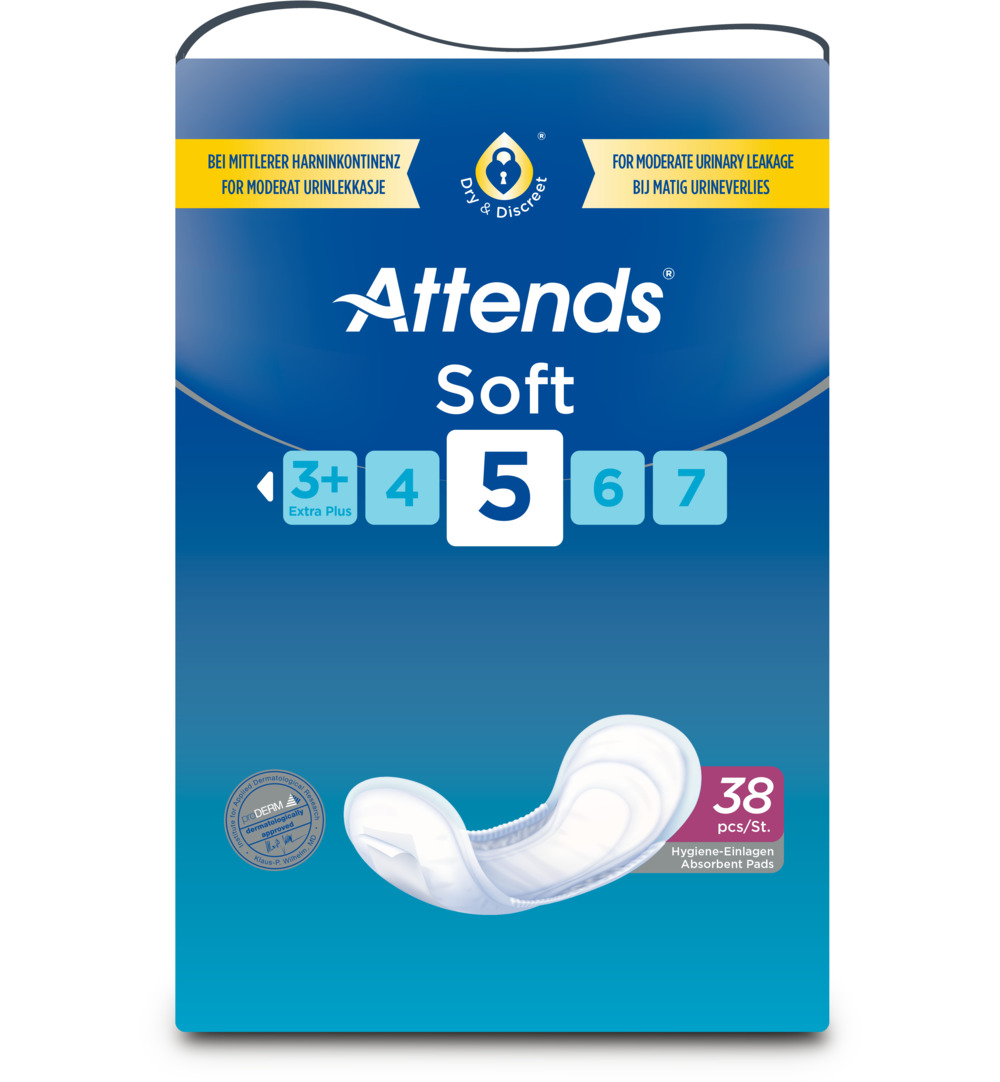 Attends Inlegger Soft 5 (38 Stuks)