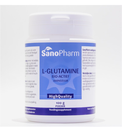 Sanopharm L Glutamine (100 gr)