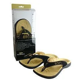 Zori Teenslippers zwart maat 7 38 2 /3 tot 39 2/3 (1 paar)