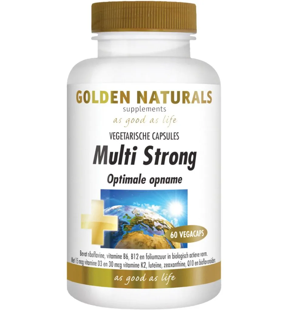 Golden Naturals Multi strong gold (60 vega capsules)