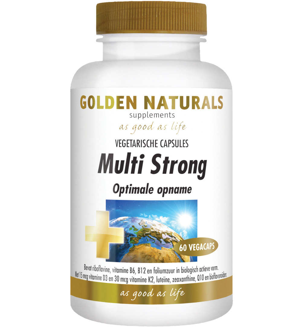 Golden Naturals Multi strong gold (60 vega capsules)