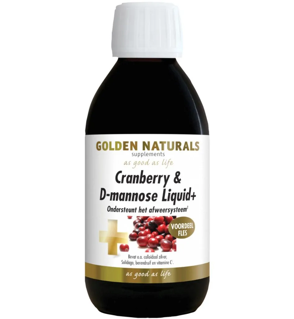 Golden Naturals Cranberry D Mannose Liquid (500 ml)