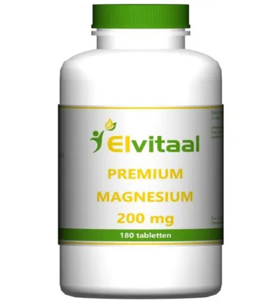 Elvitaal/Elvitum Magnesium 200mg premium (180 tabletten)