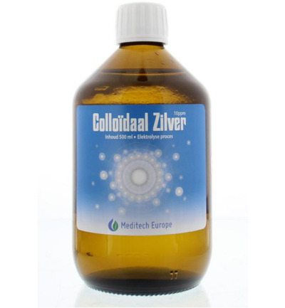 Meditech Europe Colloidaal Zilver Water (500 ml)
