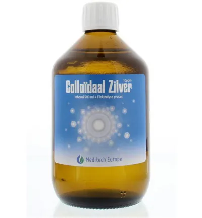 Meditech Europe Colloidaal Zilver Water (500 ml)