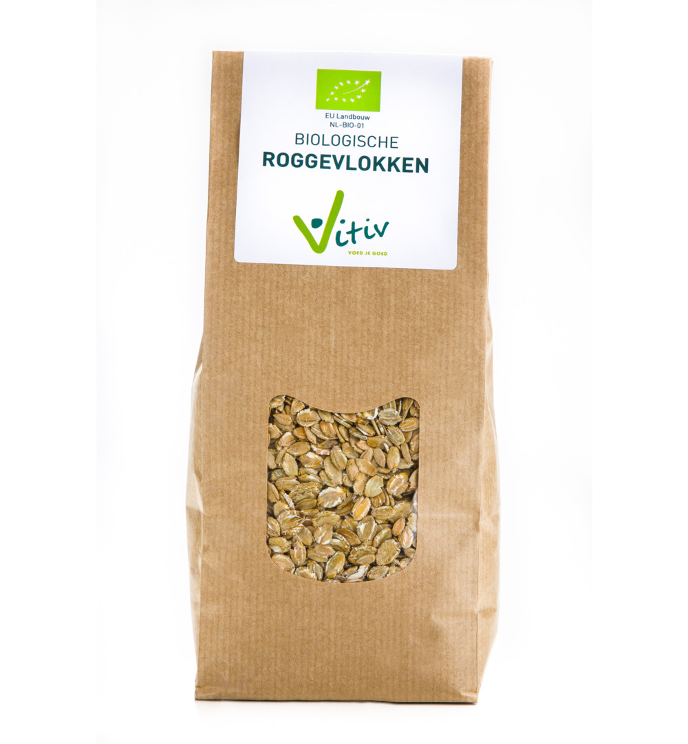 Vitiv Roggevlokken Bio (500 gr)