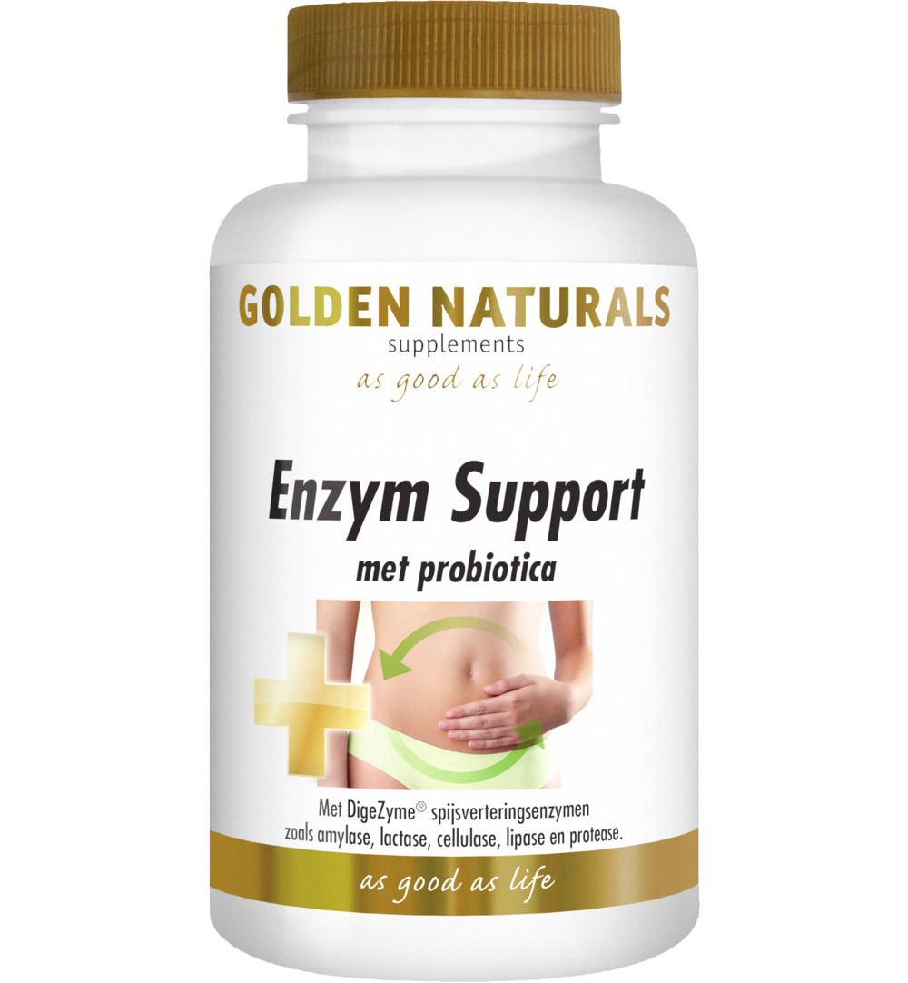 Golden Naturals Spijsverteringsenzymen (60 vega capsules)