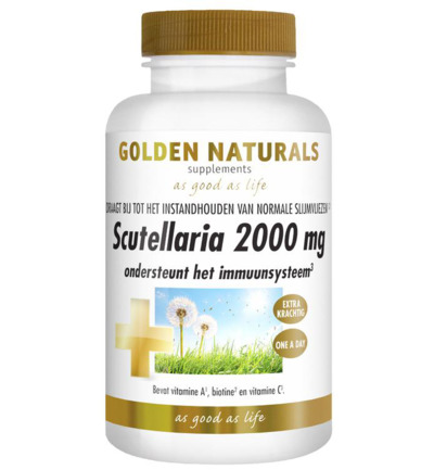 Golden Naturals Scutellaria 2000 mg (60 vega capsules)