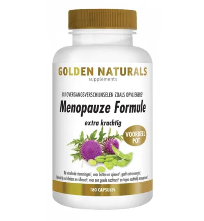 Golden Naturals Menopauze support (180 vega capsules)
