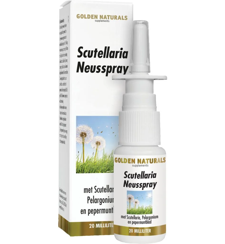 Golden Naturals Scutellaria neusspray (20 ml)