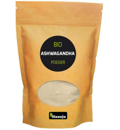 Hanoju Ashwagandha Organic Poeder (500 gr)