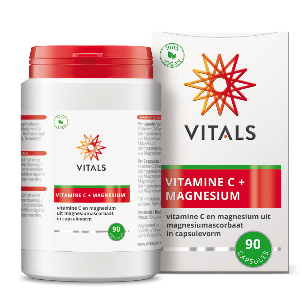 Vitals Vitamine C Met Magnesium (90 capsules)