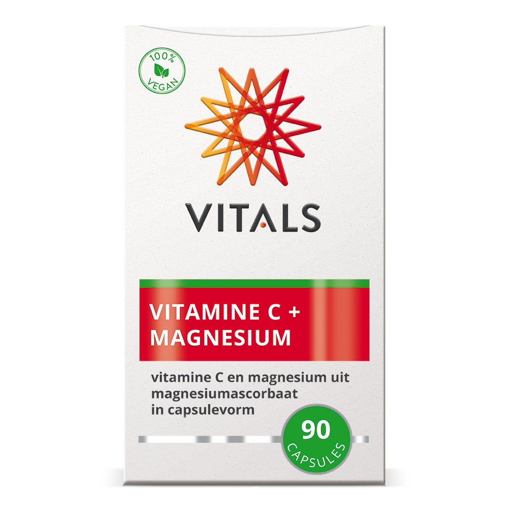 Vitals Vitamine C Met Magnesium (90 capsules) - image 2