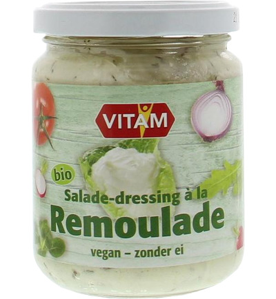 Vitam Saladedressing A La Remoulade Zonder Ei Bio (225 ml)