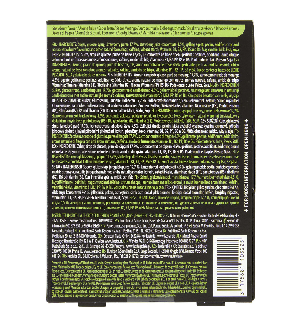 Isostar Fruit Boost Strawberry (100 gr)