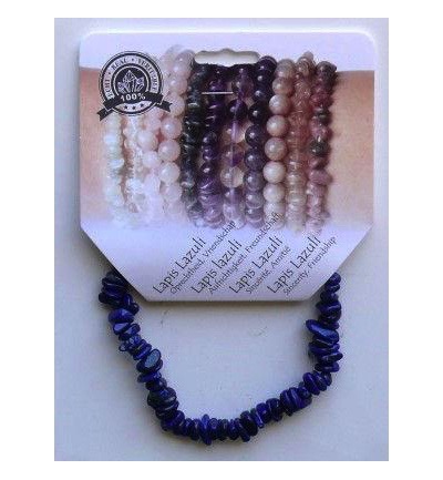 Steengoed Splitarmband lapis lazuli (1 stuk)