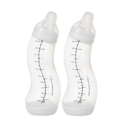 Difrax S-fles duopack 250ml natural (1 set)