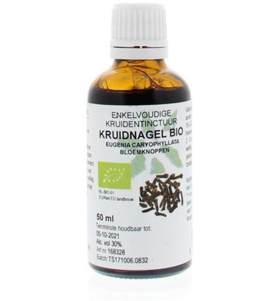 De Cruydhof Kruidnagel tinctuur bio (50 ml)