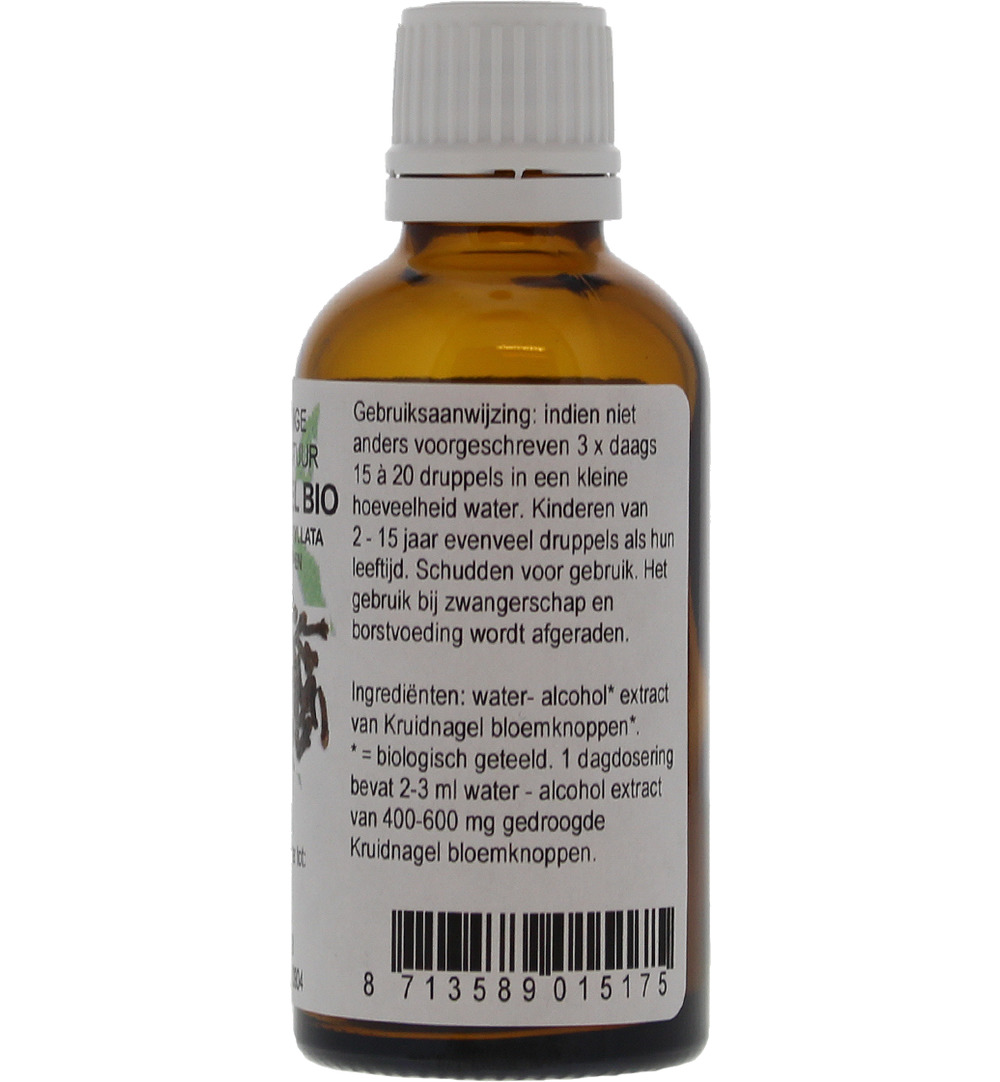 De Cruydhof Kruidnagel tinctuur bio (50 ml) - image 3