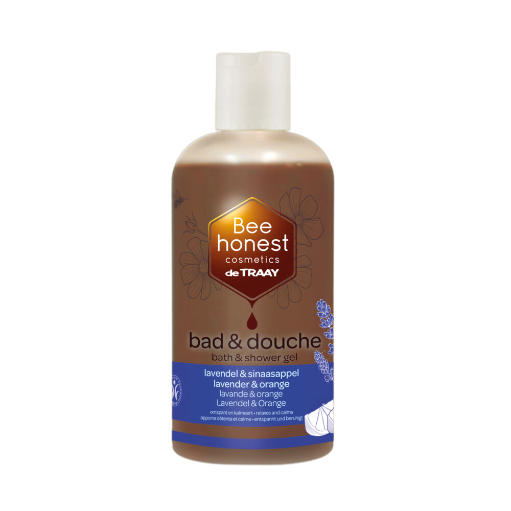 Bee Honest Bad & Douche Lavendel - Sinaasappel (250 ml)