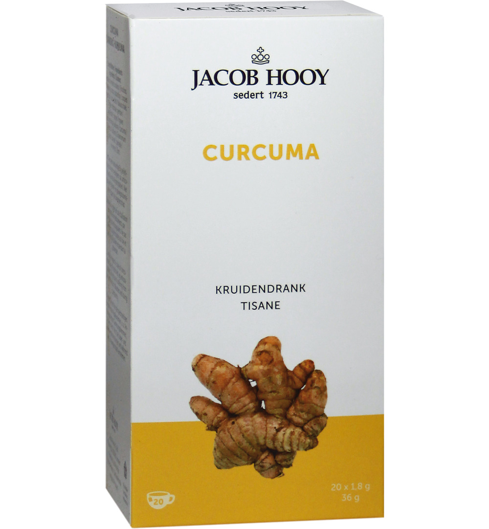 Jacob Hooy Curcuma Theezakjes Gold (20 stuks)