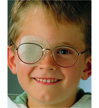 Pro-optha Occlusiepleister mini 6.5 x 5.4 cm (5 stuks)