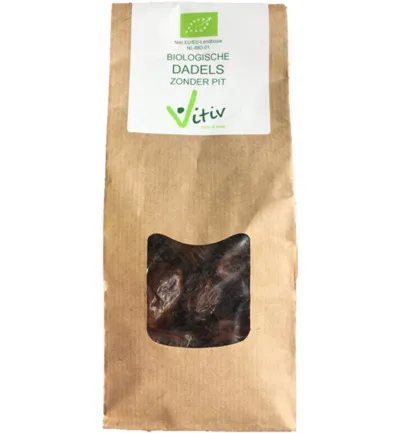 Vitiv Dadels Zonder Pit Bio (250 gr)