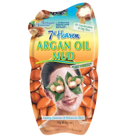 Montagne Jeunesse 7th Heaven gezichtsmasker argan oil mud (15 gr)