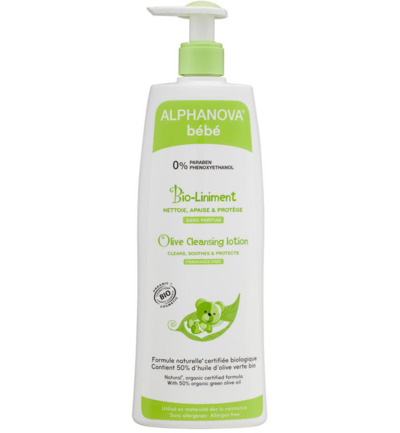 Alphanova Baby Olive cleansing lotion (500 ml)