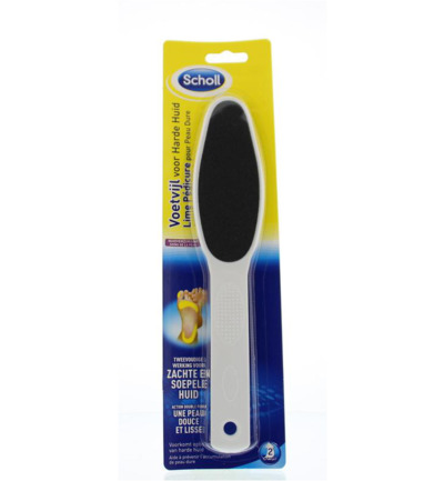 Scholl Dubbel vijl carborundum (1 stuk)