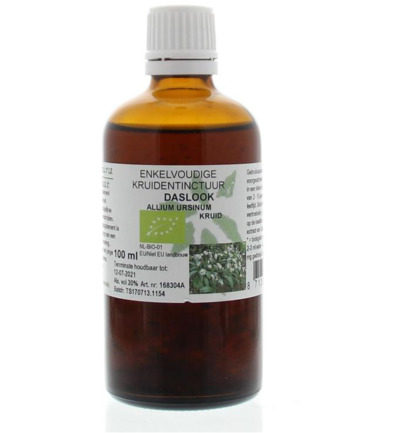 De Cruydhof Allium ursinum/daslook tinctuur bio (100 ml)