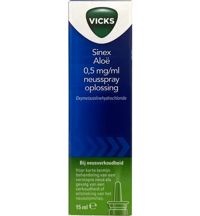 Vicks Sinex aloe neusspray (15 ml)
