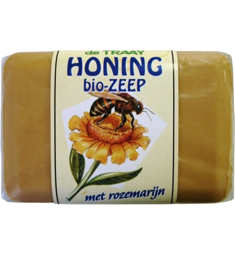 De Traay Zeep honing/rozemarijn bio (250 gr)