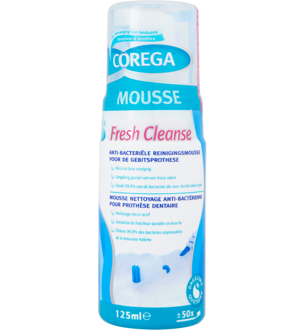 Corega Fresh cleanse mousse (125 ml) - image 2