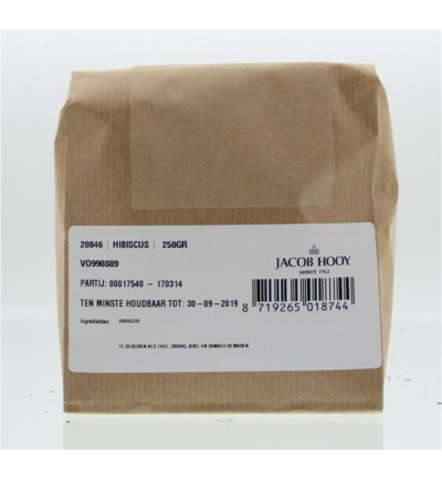 Jacob Hooy Hibiscus heel (250 gr)