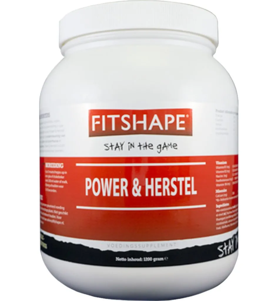 Fitshape Power & Herstel I Vanille (1200 gr)