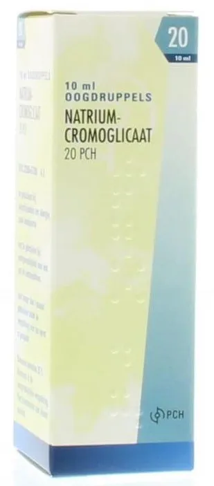 Pharmachemie Natriumcromoglicaat 20mg oogdruppels (10 ml)