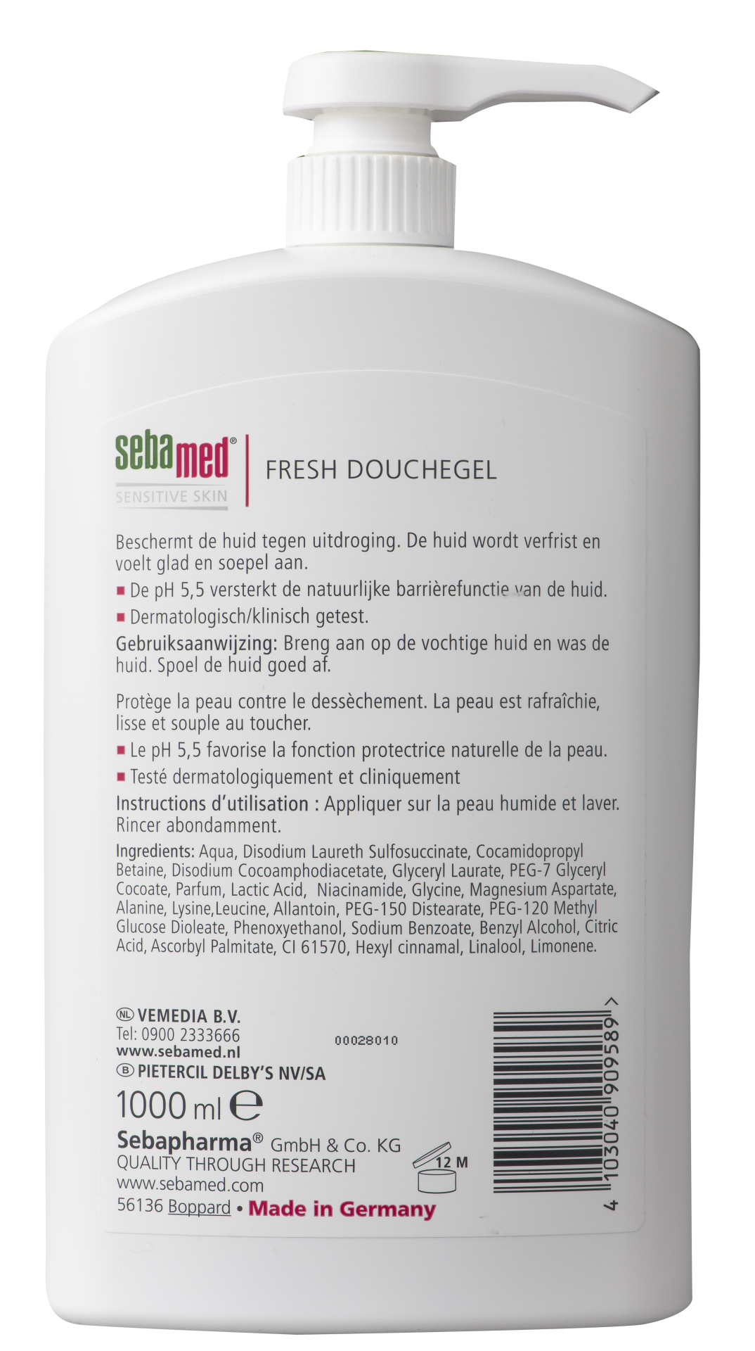 Sebamed Douchegel pomp (1000 ml) - image 4