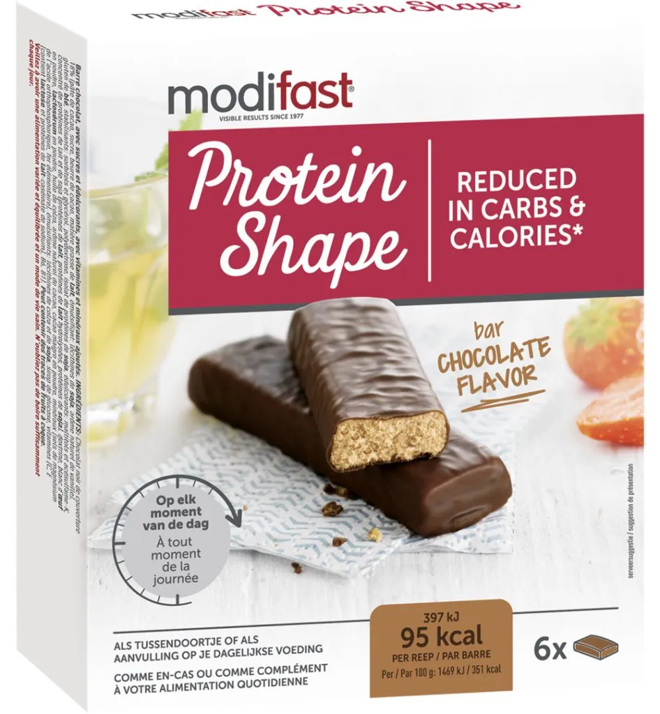 Modifast Protein Shape Reep Chocolade (162 gr)