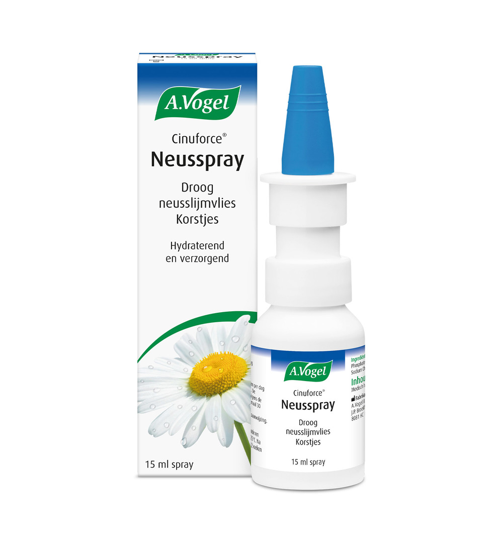 A.Vogel Cinuforce neusspray droge neusslijmvlies (15 ml)