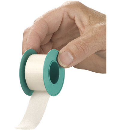 Hekapor Silk Hechtpleister Ring 5 X 2.5 (12 stuks)