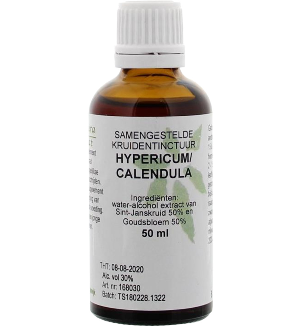De Cruydhof Hypercal hypericum/calendula tinctuur (50 ml)