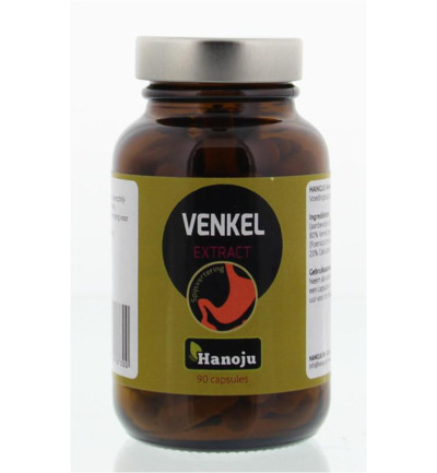 Hanoju Venkel extract 400mg (90 capsules)