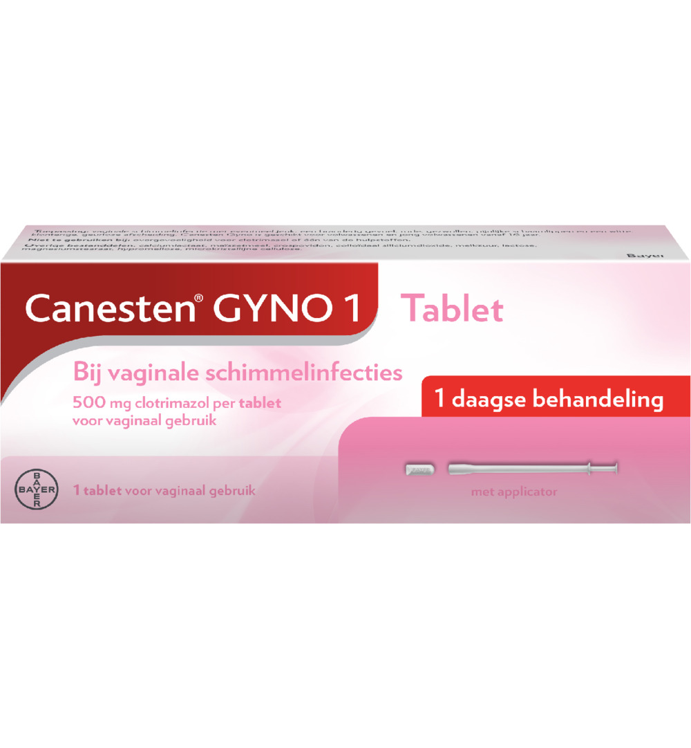 Canesten Gyno 1-Daags Tablet (1 Tablet)