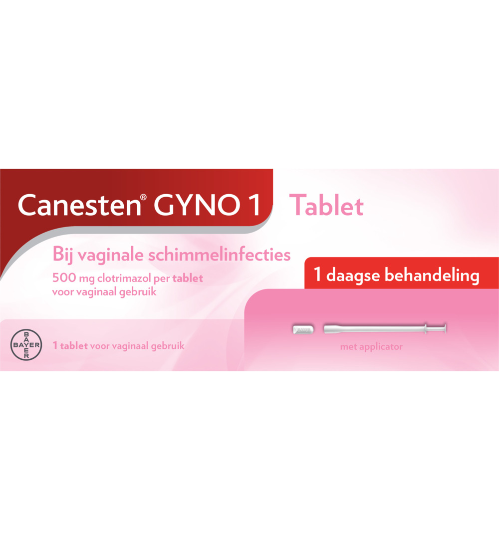 Canesten Gyno 1-Daags Tablet (1 Tablet)